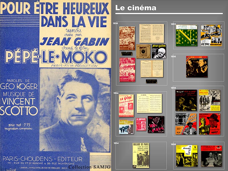 expo Jean Gabin et la musique 2