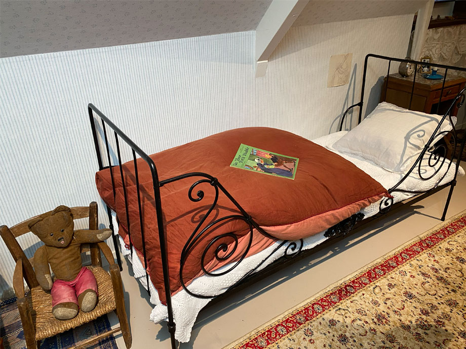 La chambre d’enfant de Jean Gabin reconstituée