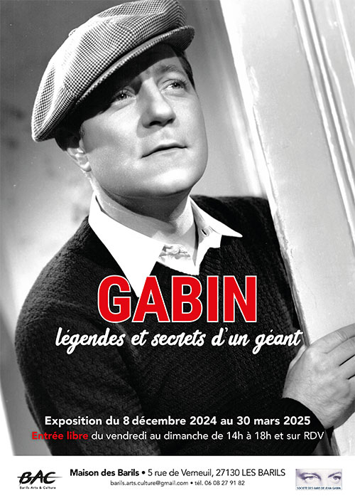 affiche expo Gabin Les Barils 1