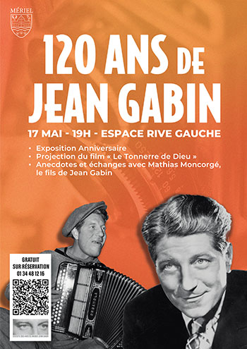 Anniversaire des 120 ans de la naissance de Jean Gabin
