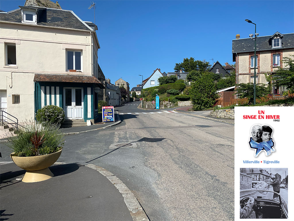 Le carrefour où Gabriel Fouquet (Jean-Paul Belmondo) se lance dans une corrida effrénée avec les voitures